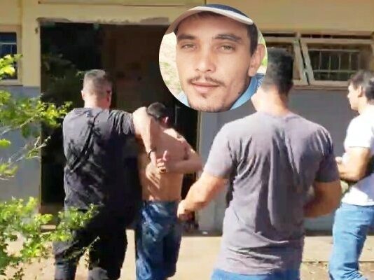 Acaba de ser preso homem acusado de assassinar a ex-esposa em Ribas do Rio Pardo