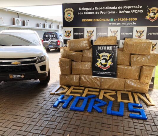 Polícia Civil apreende aproximadamente 1 tonelada de maconha em Dourados (MS)