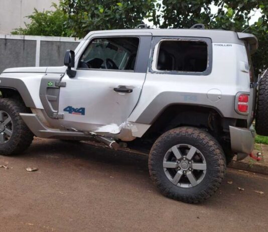 Motociclista morre após atingir Jeep que cruzou preferencial no centro de Dourados (MS)