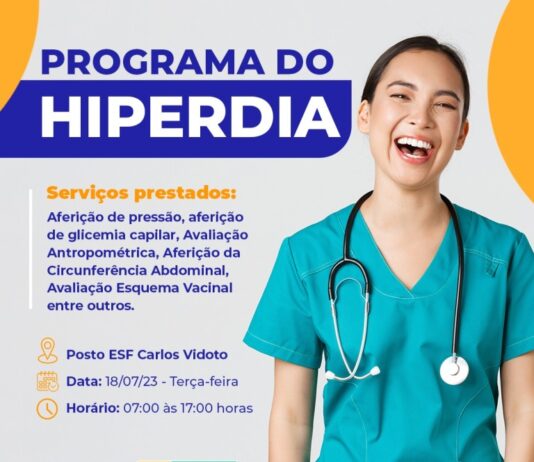Prefeitura de Naviraí leva o Programa Hiperdia ao ESF Carlos Vidoto com serviços essenciais a população