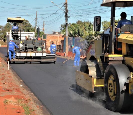 CAMPO GRANDE: Governo do Estado executa pavimentação asfáltica no bairro Moreninha IV