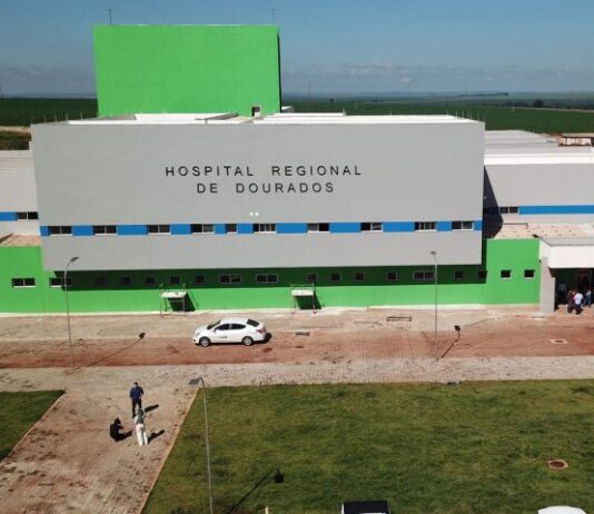 Obras do Hospital Regional e do Centro de Diagnósticos avançam em Dourados