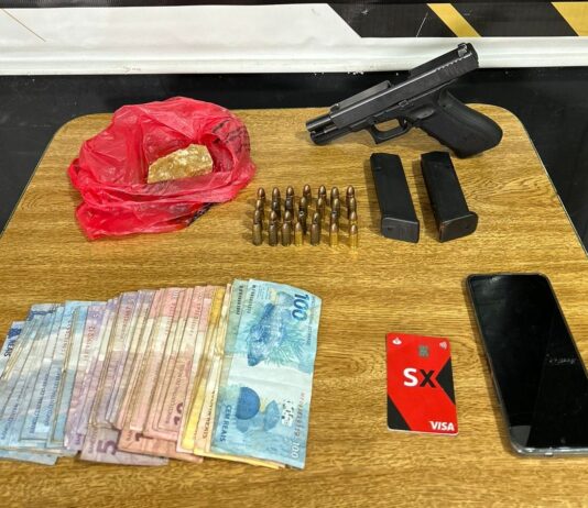 Polícia Civil prende homem por tráfico de drogas e porte ilegal de arma de fogo em Dourados