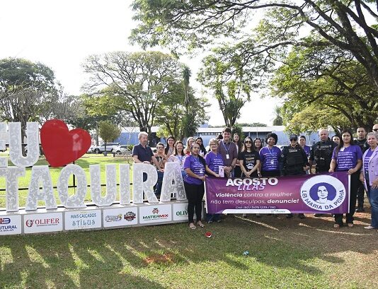 AGOSTO LILÁS: Prefeitura de Itaquiraí dá início às ações pelo fim da violência contra mulher