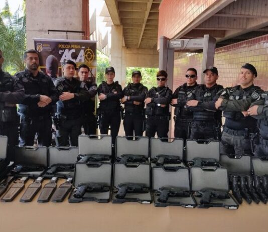 Sistema prisional de MS recebe armamentos, viaturas e terá construção de quatro presídios
