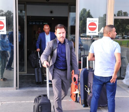 Comissão Técnica da Seleção Pré-Olímpica chega ao Marrocos para amistosos