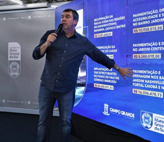 Governo de MS assegura obras de infraestrutra para a Capital que somam investimentos de R$ 146 milhões