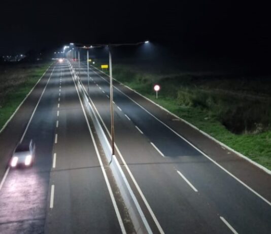 Iluminação de LED em rodovia de Dourados gera economia de R$ 633 mil aos cofres públicos
