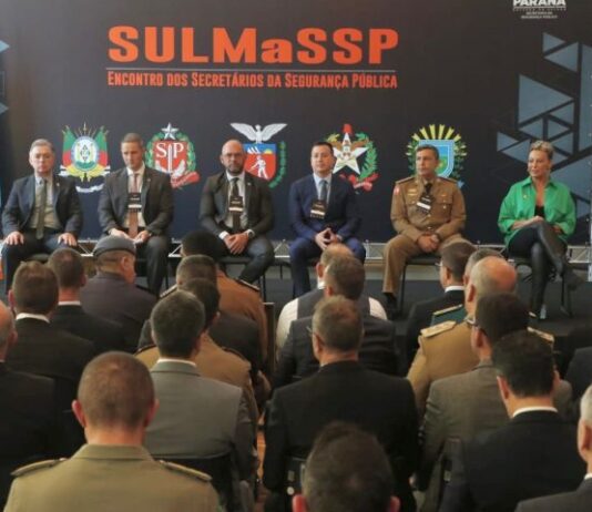 Secretários de Segurança do MS, PR, SC, RS e SP se reúnem no Estado para discutir combate a crimes fronteiriços