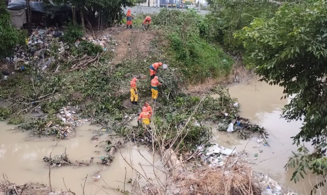 Manaus (AM) Áreas de risco em manaus. Fotos Prefeitura de Manaus.