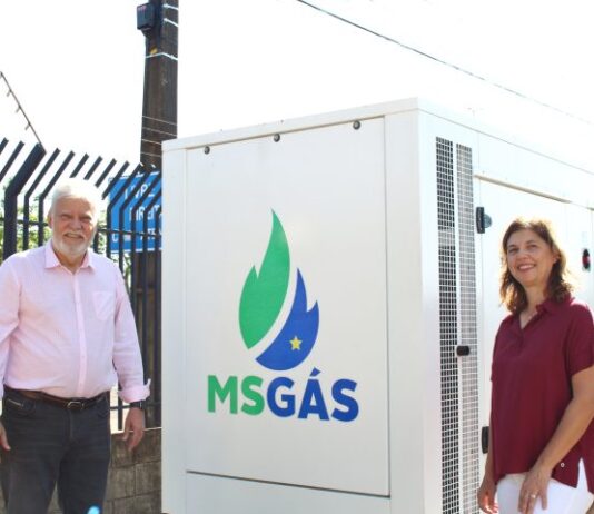 CAMPO GRANDE limpo e sustentável: MSGÁS instala gerador de energia elétrica a gás natural