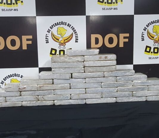 DOF apreende carga milionária de cocaína em tanque de combustível de camionete em Dourados