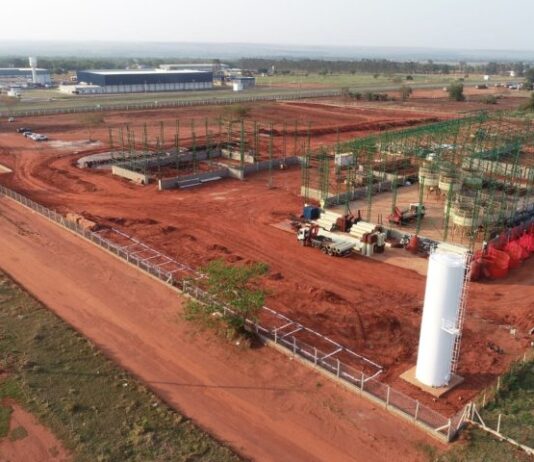 Cooperativa lança obra da indústria de amendoim e soja que deve operar no próximo ano em MS