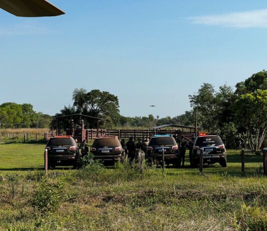 Polícia Federal combate o tráfico de drogas e armas em Mato Grosso do Sul