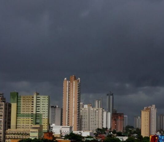 Segunda-feira será de tempo instável em MS e pode ter até tempestades e queda de granizo