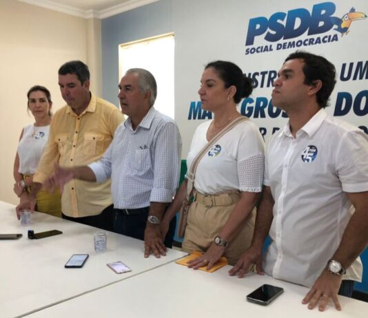 Reinaldo Azambuja reassume comando do PSDB: “não existe plano B para a Capital”
