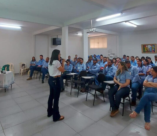 NAVIRAÍ: Núcleo de Controle de Vetores da Prefeitura promove palestra para colaboradores da usina