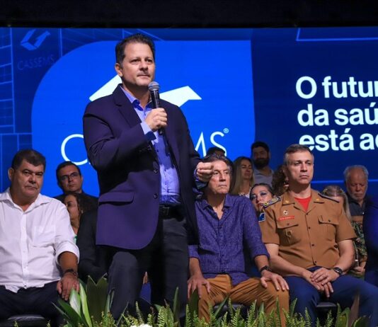 Na inauguração do novo hospital da Cassems de Dourados Renato Câmara reafirma compromisso de apoio