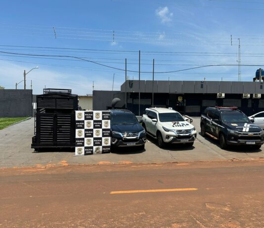 Membros de organização criminosa são presos em Eldorado por ação coordenada pela Polícia Civil