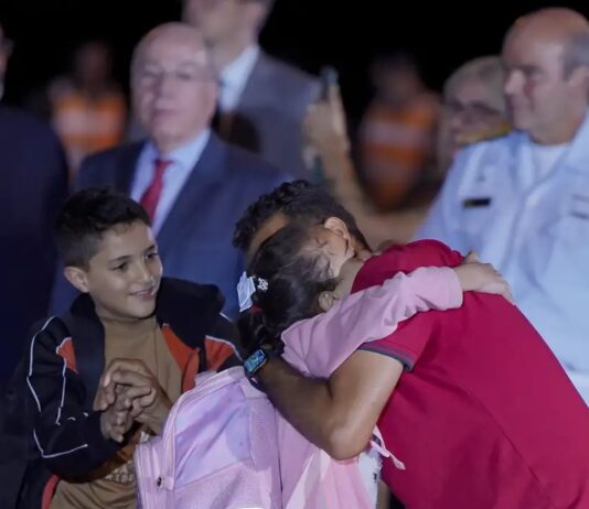 GUERRA: muita emoção marca a chegada de brasileiros vindos da Faixa de Gaza