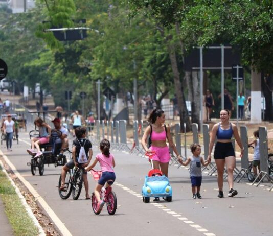 CAMPO GRANDE: Parque dos Poderes é opção de lazer e atividades para as famílias em mais um fim de semana