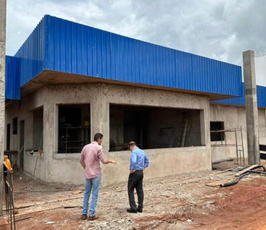 ANGÉLICA: Base da polícia no distrito de Ipezal está com 45% de obras concluídas