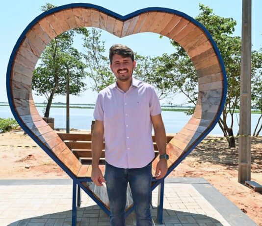 ITAQUIRAÍ: Prainha passa por obras para oferecer maior conforto aos visitantes e turistas