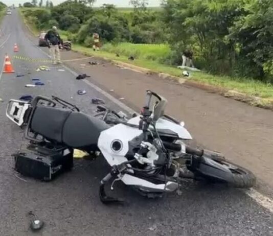 Motociclista de Dourados morre em acidente registrado na BR-163