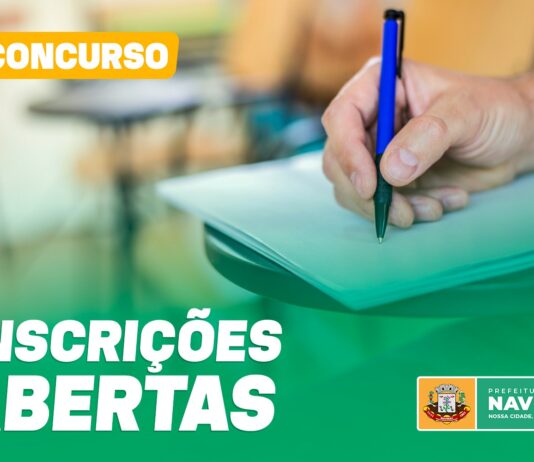 NAVIRAÍ: começa o período de inscrições para o Concurso Público da Prefeitura