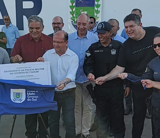 DOURADOS: Rogério Yuri destaca instalação de grupamento da PM em Itahum