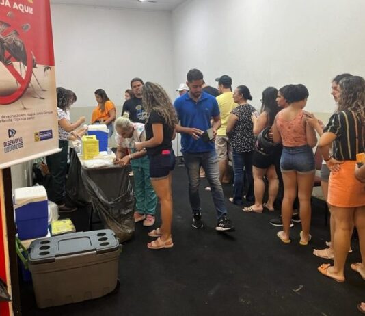 DOURADOS: Shopping Avenida Center tem posto de vacinação contra dengue neste fim de semana