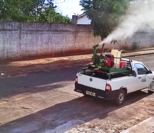 MUNDO NOVO registra mais de 300 notificações de dengue neste ano e bairros voltam a receber aplicação do fumacê Cielo