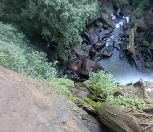 Homem morre ao cair na Cachoeira do Inferninho quando passeava com a família