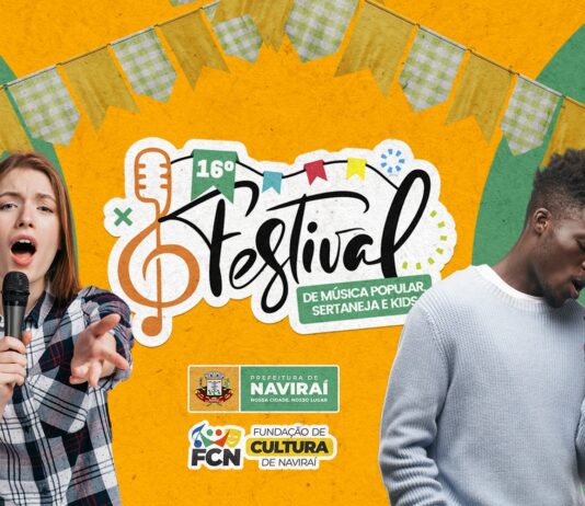 Com mais de 48 mil reais em prêmios, Festivais de Música de Naviraí recebem inscrições até 17 de maio