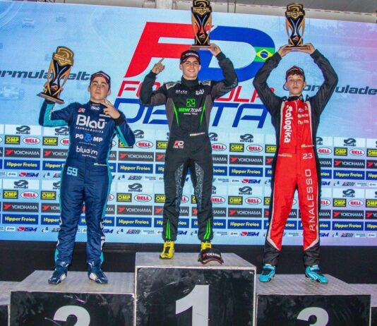 Firás Fahs conquista a 1ª vitória entre os rookies na Fórmula Delta
