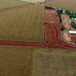Vista aérea do Autódromo de Terra de Palotina
