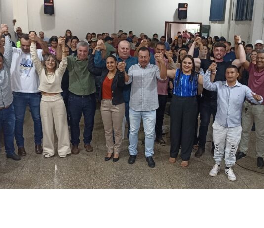 JAPORÃ: “chapa pura” do PSDB confirma Malaquias e Aninha para prefeito e vice