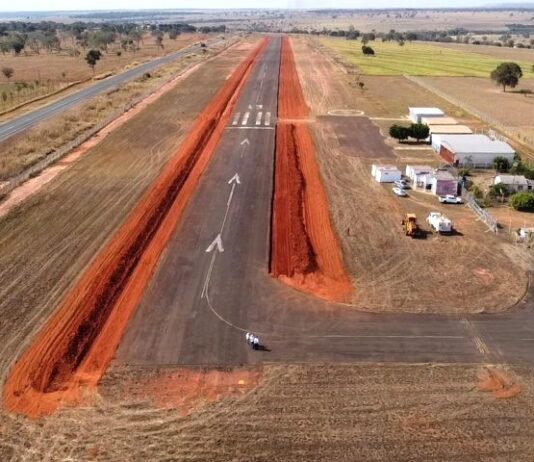 CASSILÂNDIA ‘decola’ com investimento de R$ 6,7 milhões para melhorar condições do aeródromo