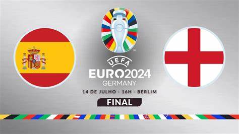 Hoje final da Eurocopa: Espanha x Inglaterra