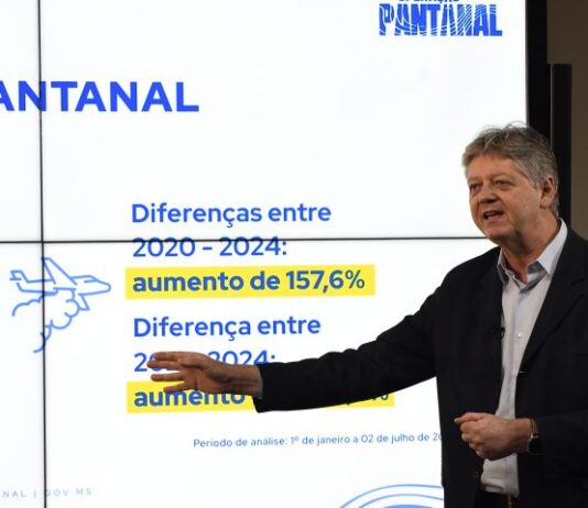 TRANSPARÊNCIA: com transmissão via internet, Governo de MS detalha ações de combate aos incêndios no Pantanal