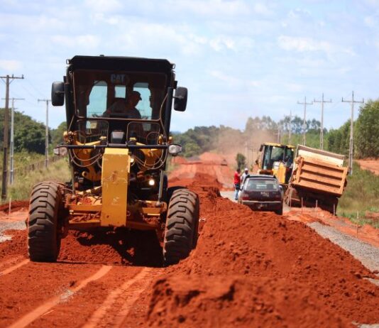 Governo de MS inicia pavimentação de acesso à Usina Neomille, impulsionando o desenvolvimento produtivo