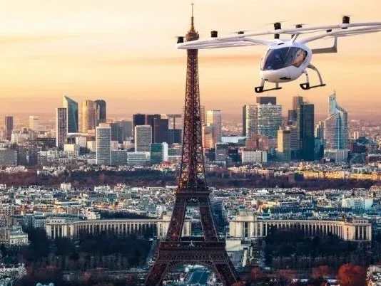 Olimpíada de Paris: França autoriza utilização de táxi voador durante os Jogos