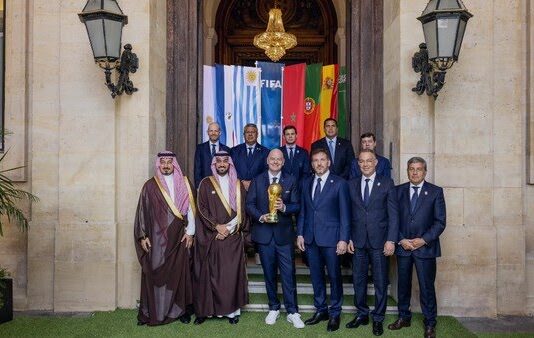 Fifa recebe candidaturas únicas para Copas do Mundo de 2030 e 2034