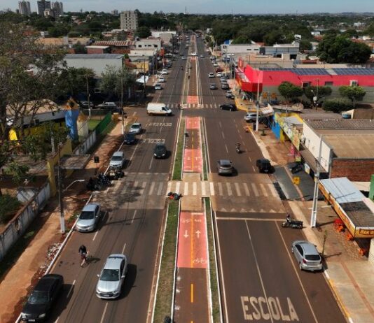 DOURADOS: Governo de MS finaliza projeto de revitalização na Avenida José Roberto Teixeira