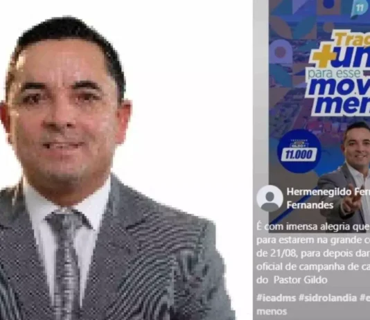 Candidato a vereador em Sidrolândia, Pastor Gildo é preso após acusação de estupro