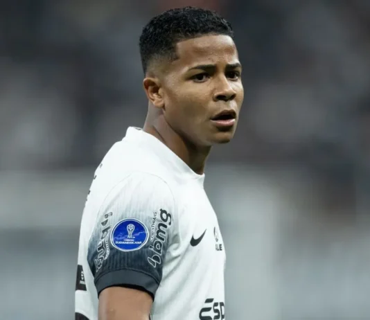 Corinthians encaminha venda de Wesley ao Al-Nassr, da Arábia Saudita