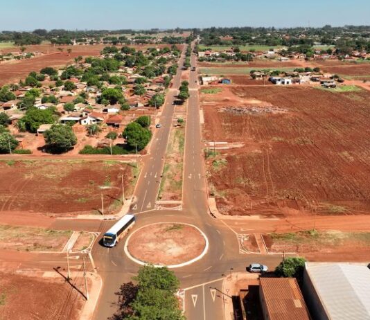 ANGÉLICA: Governo de MS conclui pavimentação de avenida e transforma infraestrutura local