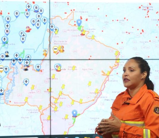 COMBATE A INCÊNDIOS: Governo de MS faz monitoramento dos rios e intensifica ações nos três biomas