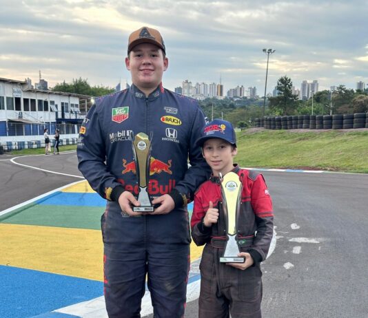 Participantes de Itaquiraí se destacam no Campeonato Metropolitano de Kart em Cascavel