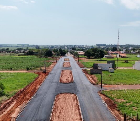 ITAQUIRAÍ: Prefeitura conclui drenagem e pavimentação do prolongamento da Av. Mato Grosso e Rua Alencar Furtado Filho